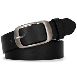 Plus Size Belt For Women Leather Belt With Metal Buckle Ladies Casual Belt For🖖